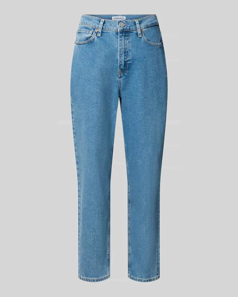 Armedangels Mom Fit Jeans aus Baumwoll-Mix mit Lyocell-Anteil Modell 'MAIRAA Hellblau