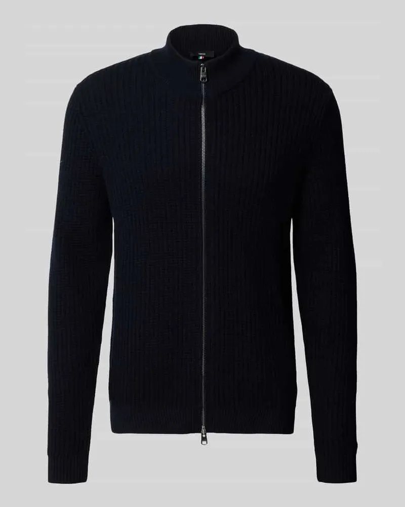 cinque Strickjacke mit Reißverschluss Modell 'FABIAN Dunkelblau