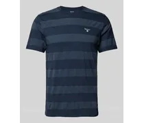 T-Shirt mit Label-Stitching Modell 'STENTON