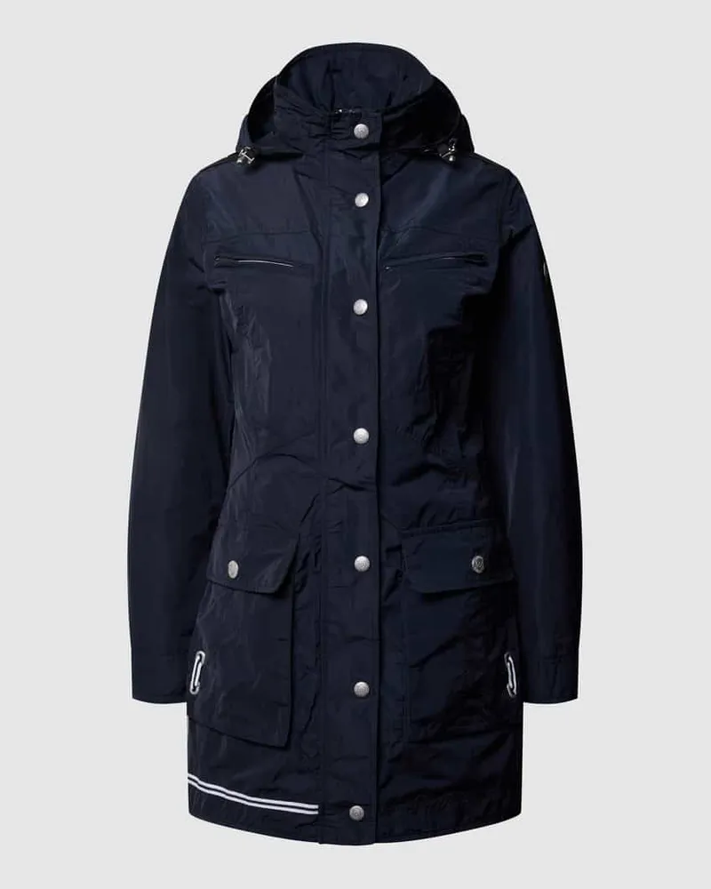 Wellensteyn Shaped Fit Jacke mit Label-Detail Modell 'ILLUSION Marine