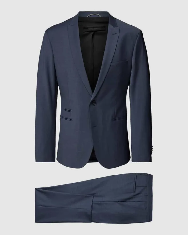 Drykorn Slim Fit Anzug mit Webmuster Modell 'IRVING Hellblau