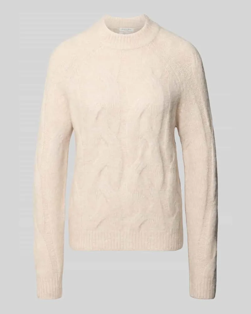 Christian Berg Regular Fit Pullover aus Alpaka-Mix Beige