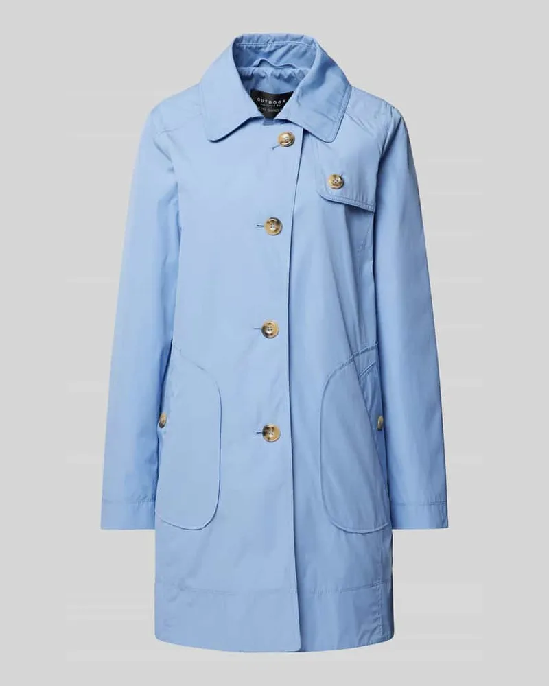 Betty Barclay Trenchcoat mit Reverskragen Hellblau