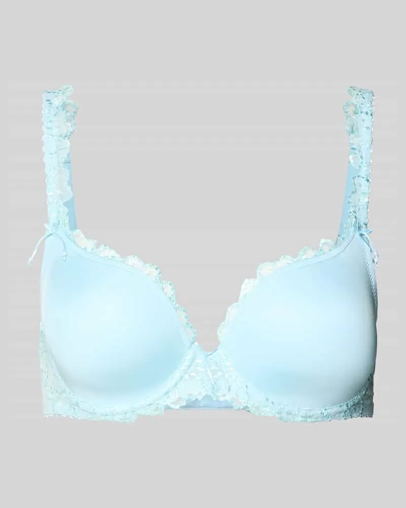 Marie Jo BH mit Spitzenbesatz Modell 'Jane Hellblau