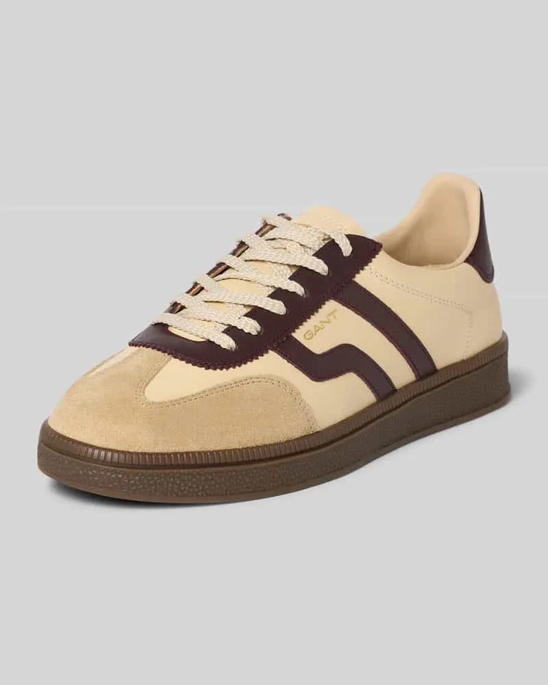 Gant Sneaker aus echtem Leder Modell 'Cuzima Beige
