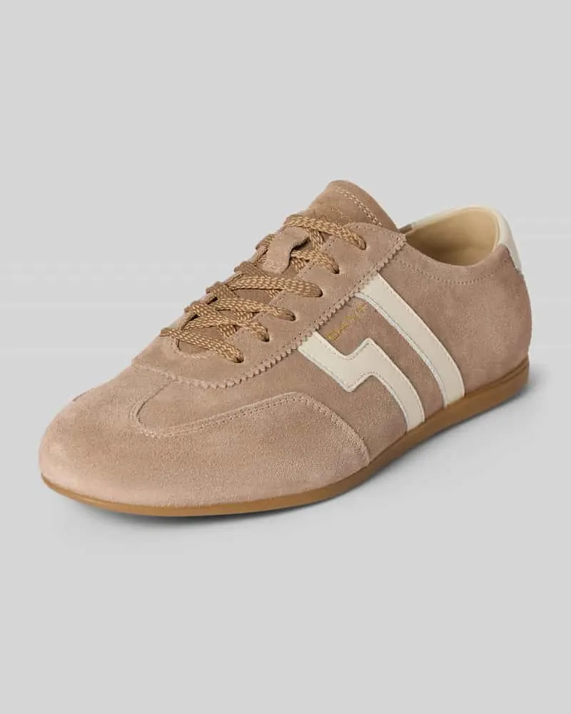 Gant Sneaker aus Leder Modell 'Sperly Taupe