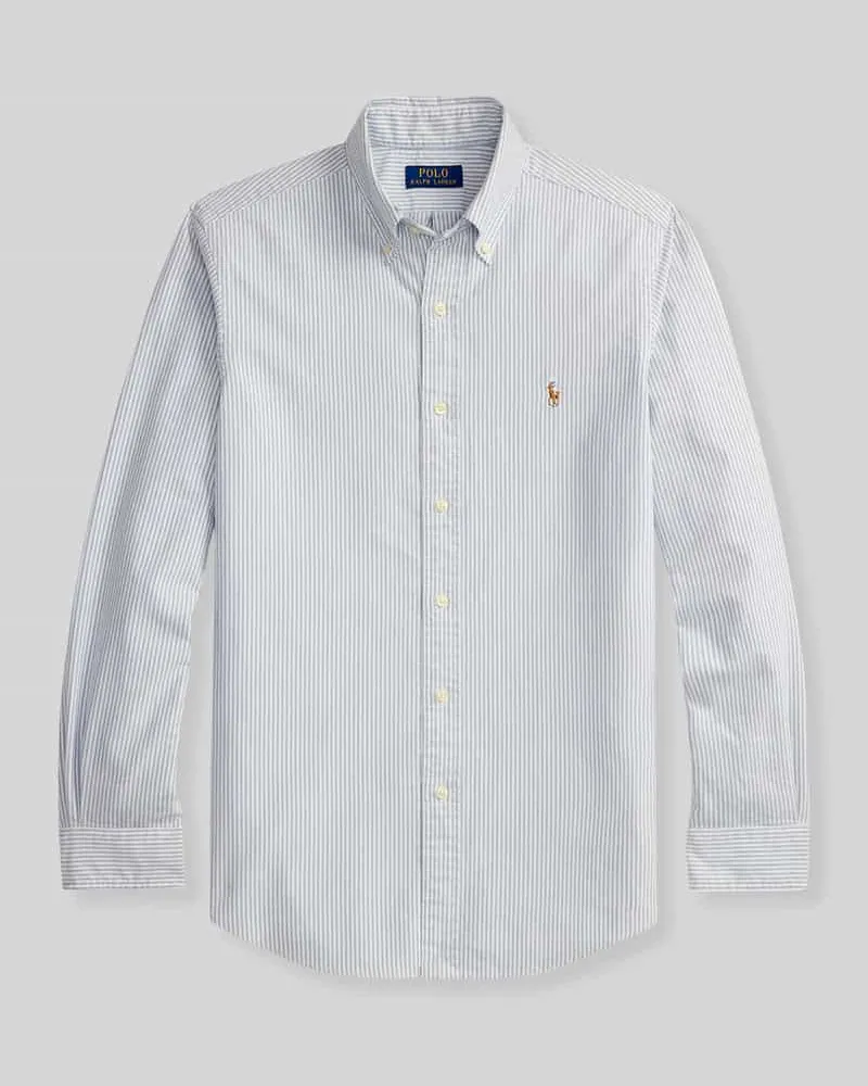 Ralph Lauren Regular Fit Freizeithemd aus reiner Baumwolle Marine