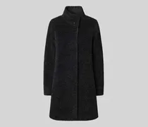 Wollmantel mit Stehkragen