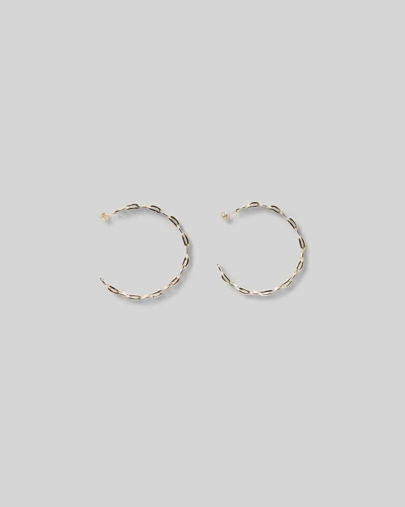 Paco Rabanne Ohrringe mit Steckverschluss Gold