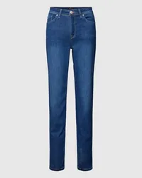 RAFFAELLO ROSSI  Straight Leg Jeans im 5-Pocket-Design Modell 'LEYLE Blau