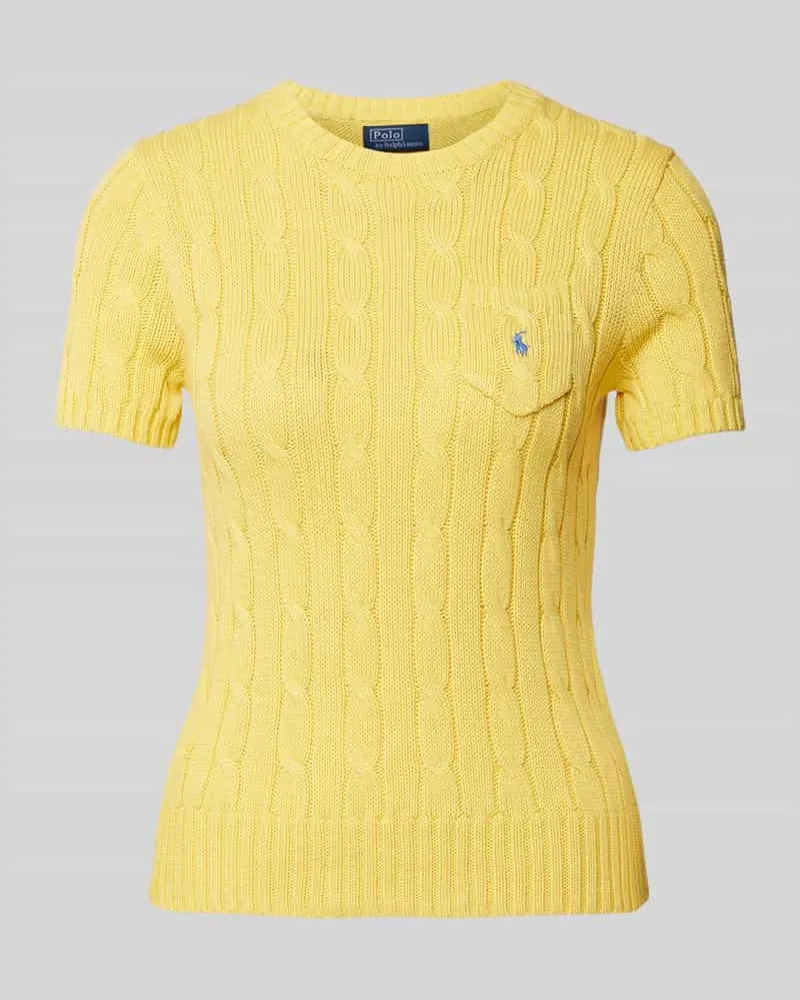Ralph Lauren Strickpullover mit Brusttasche Dunkel