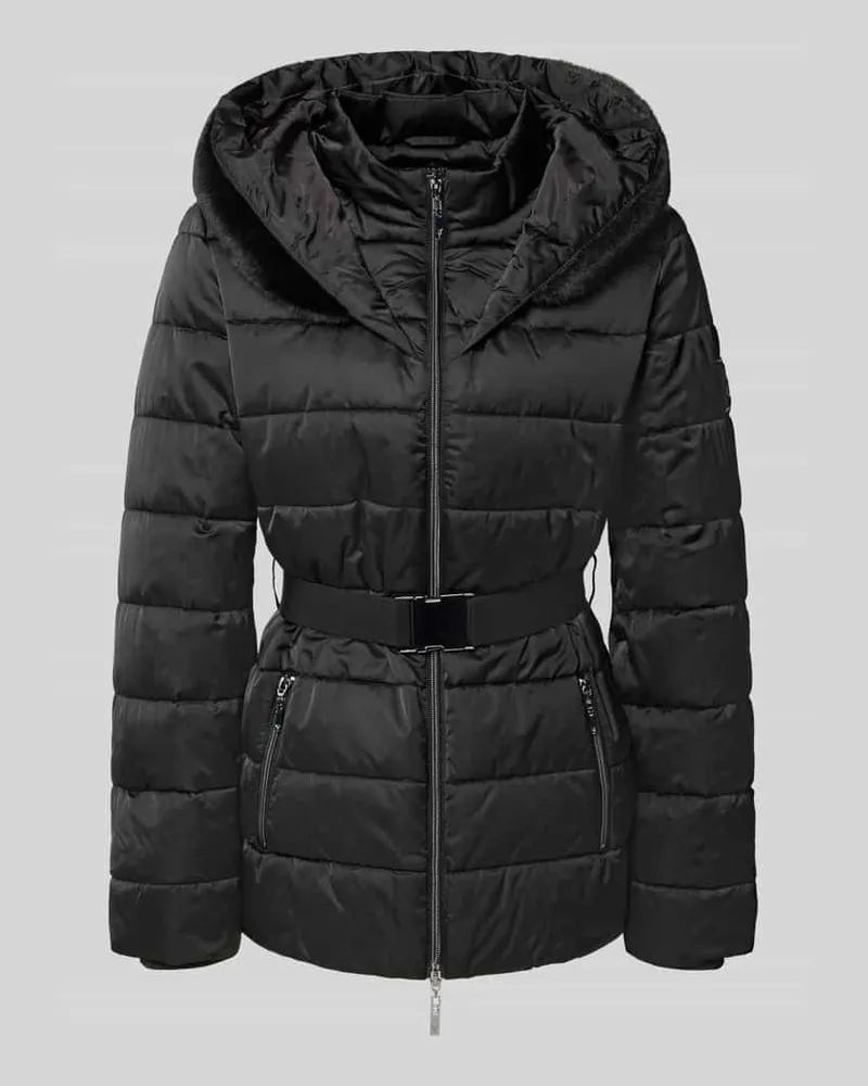 monari Jacke in Stepp-Optik Black