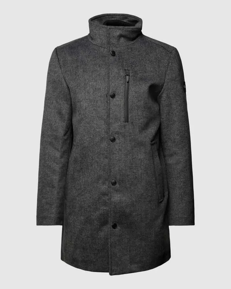 Tom Tailor Jacke mit Stehkragen Anthrazit