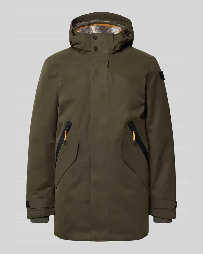PME Legend Parka mit Kapuze Oliv