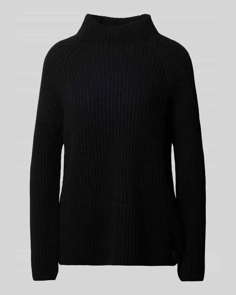 Smith & Soul Relaxed Fit Strickpullover mit Kaschmir-Anteil Black