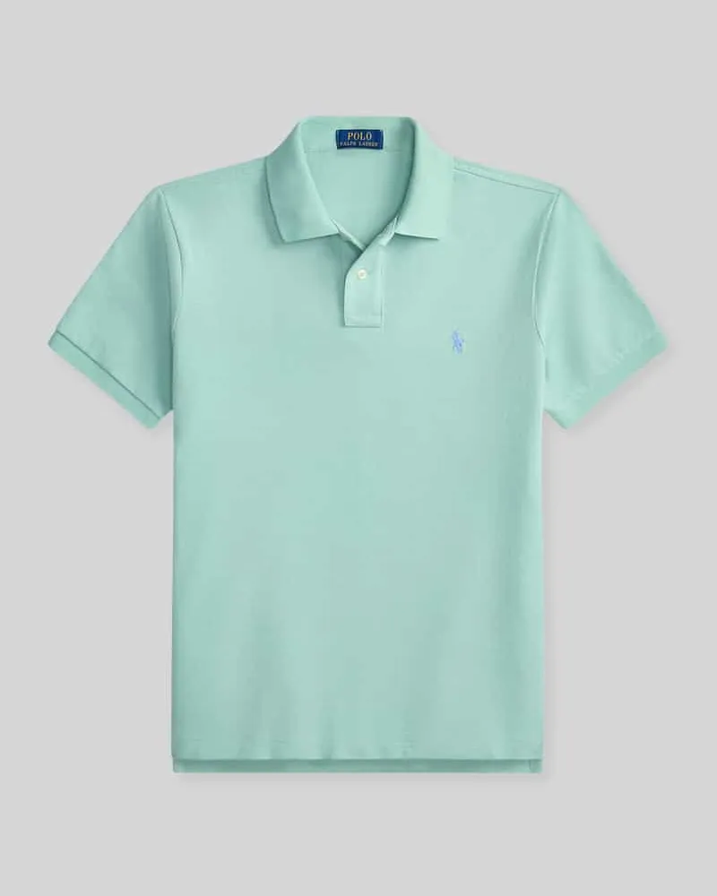 Ralph Lauren Regular Fit Poloshirt aus reiner Baumwolle Mint
