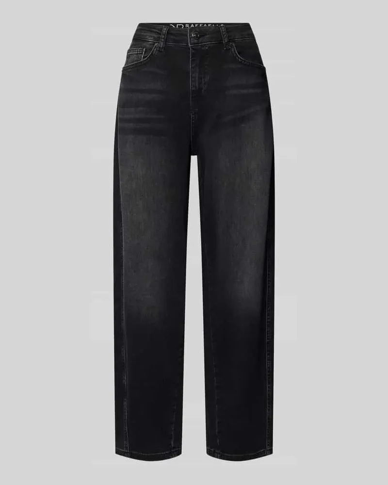 RAFFAELLO ROSSI  Barrel Fit Jeans Anthrazit