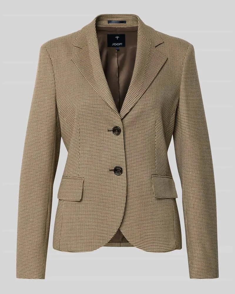 JOOP! Blazer mit Reverskragen Modell 'JESSI Mittelbraun
