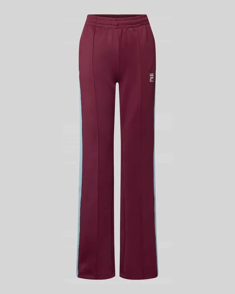 Fila Jogpants mit elastischem Bund Modell 'COMO Dunkelrot