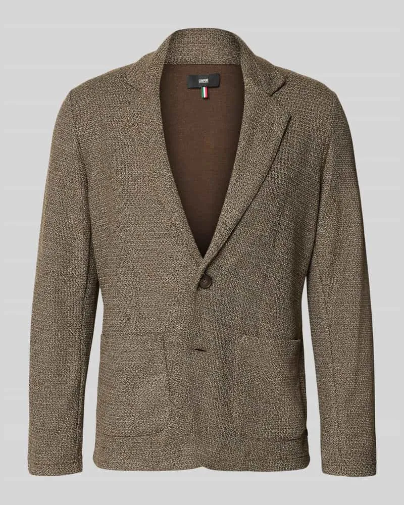 cinque Cardigan mit Viskose-Anteil Modell 'Morret Mittelbraun