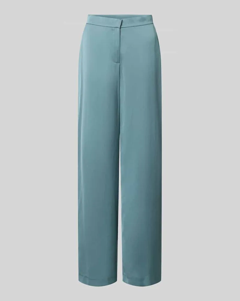 Swing Wide Fit Hose mit Bundfalten Petrol
