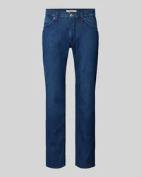 Brax Modern Fit Jeans mit Label-Patch Modell 'CHUCK Jeansblau