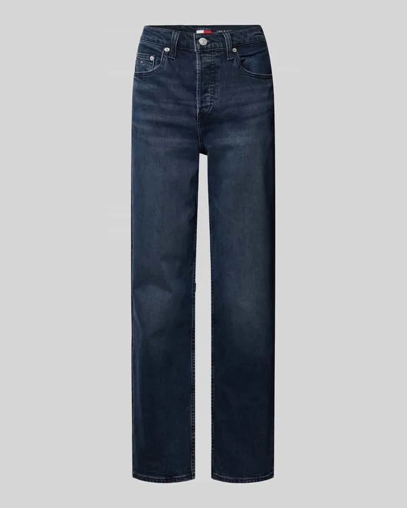 Tommy Hilfiger Slim Fit Jeans aus Baumwoll-Mix Modell 'LAYLA Dunkelblau