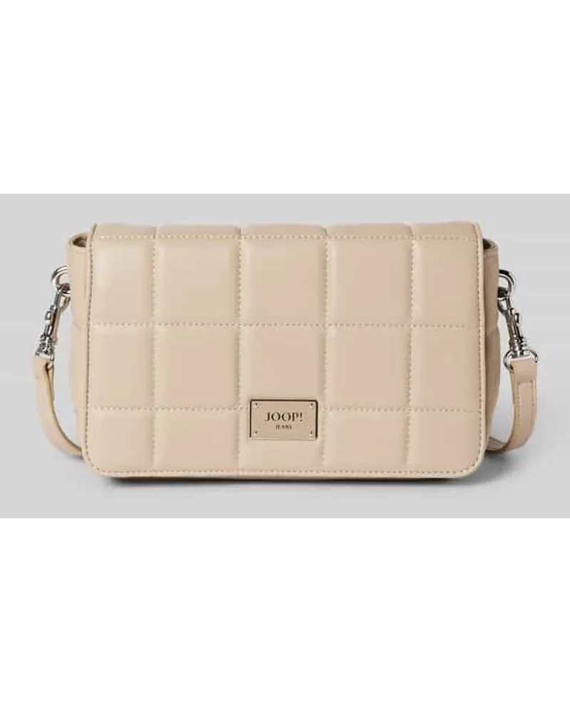 JOOP! Handtasche mit Steppnähten Modell 'ordine 1.0 luzi Taupe