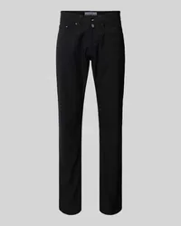 Pierre Cardin Tapered Fit Chino im 5-Pocket-Design Modell 'LYON Black