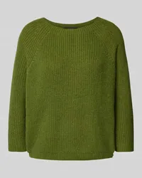 Max Mara Strickpullover mit Rundhalsausschnitt Modell 'XENO Gruen