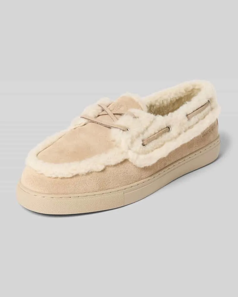 Marc O'Polo Loafer aus echtem Leder Modell 'Kara 7 Taupe