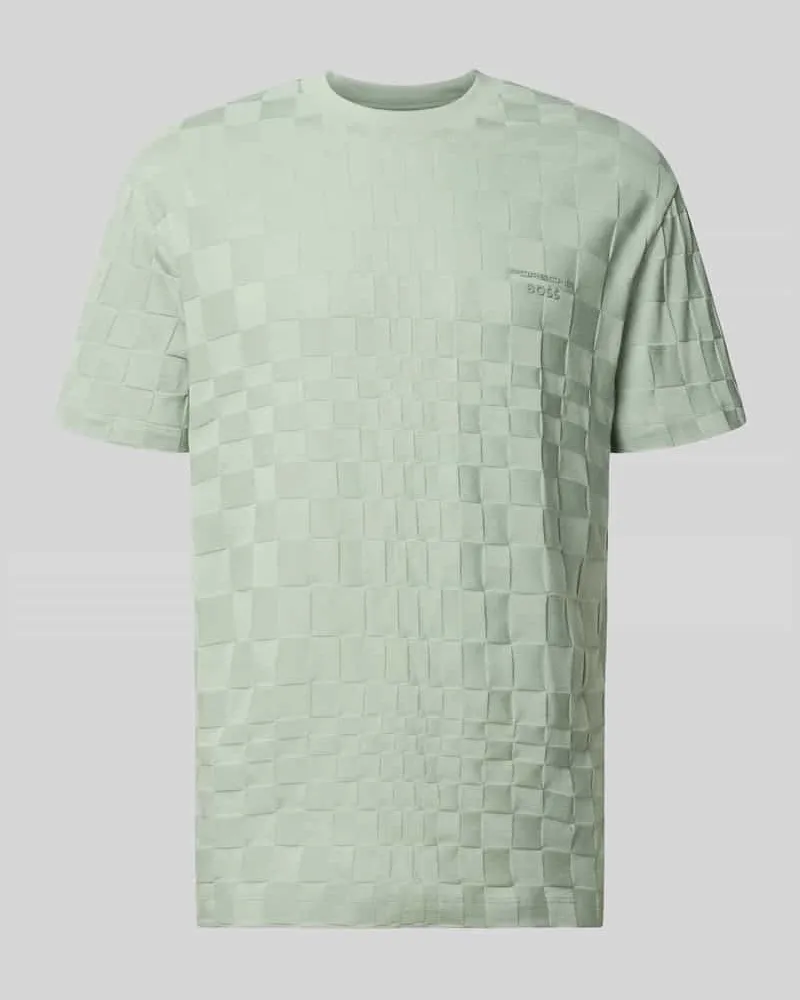 HUGO BOSS Regular-Fit T-Shirt aus reiner Baumwolle Modell 'PS SPIRIT70'  X PORSCHE Lind