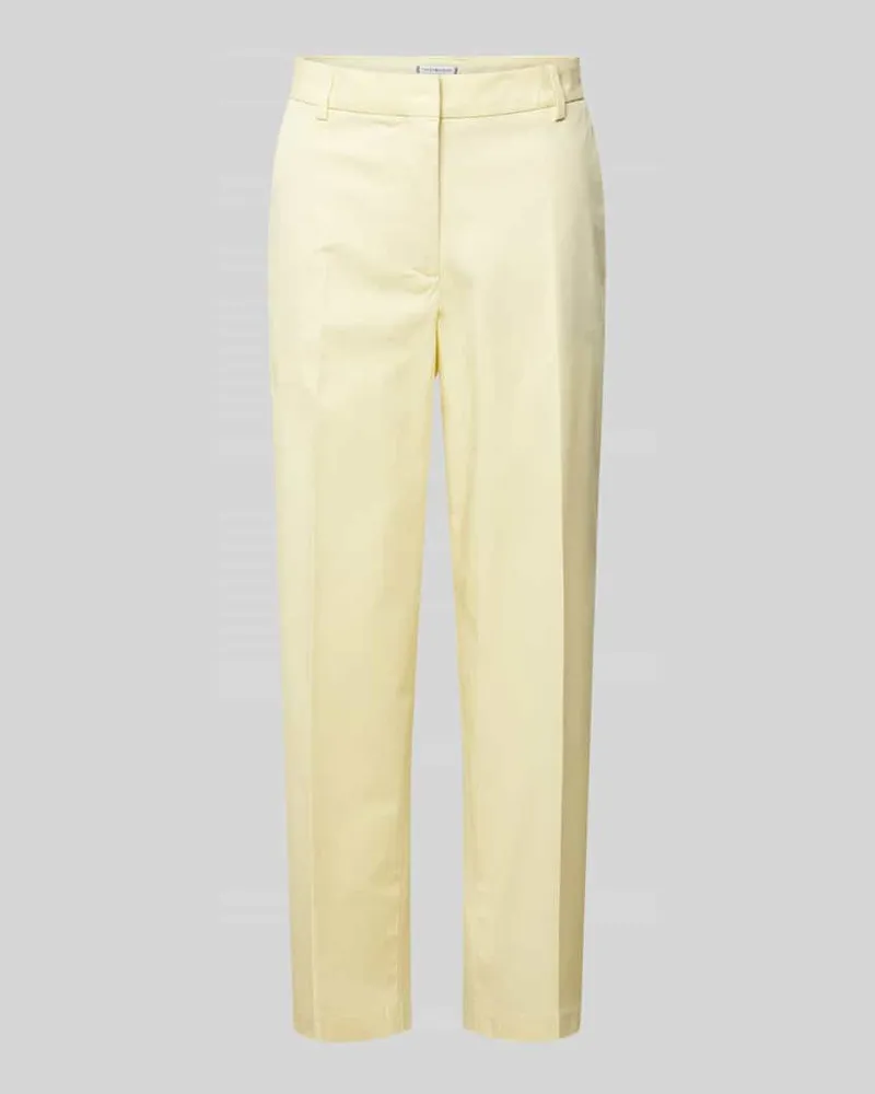 Tommy Hilfiger Slim Fit Chino aus Baumwoll-Lyocell-Mix Gelb