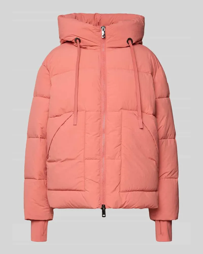 Mos Mosh Steppjacke mit Kapuze Modell 'Ollie Hellrot