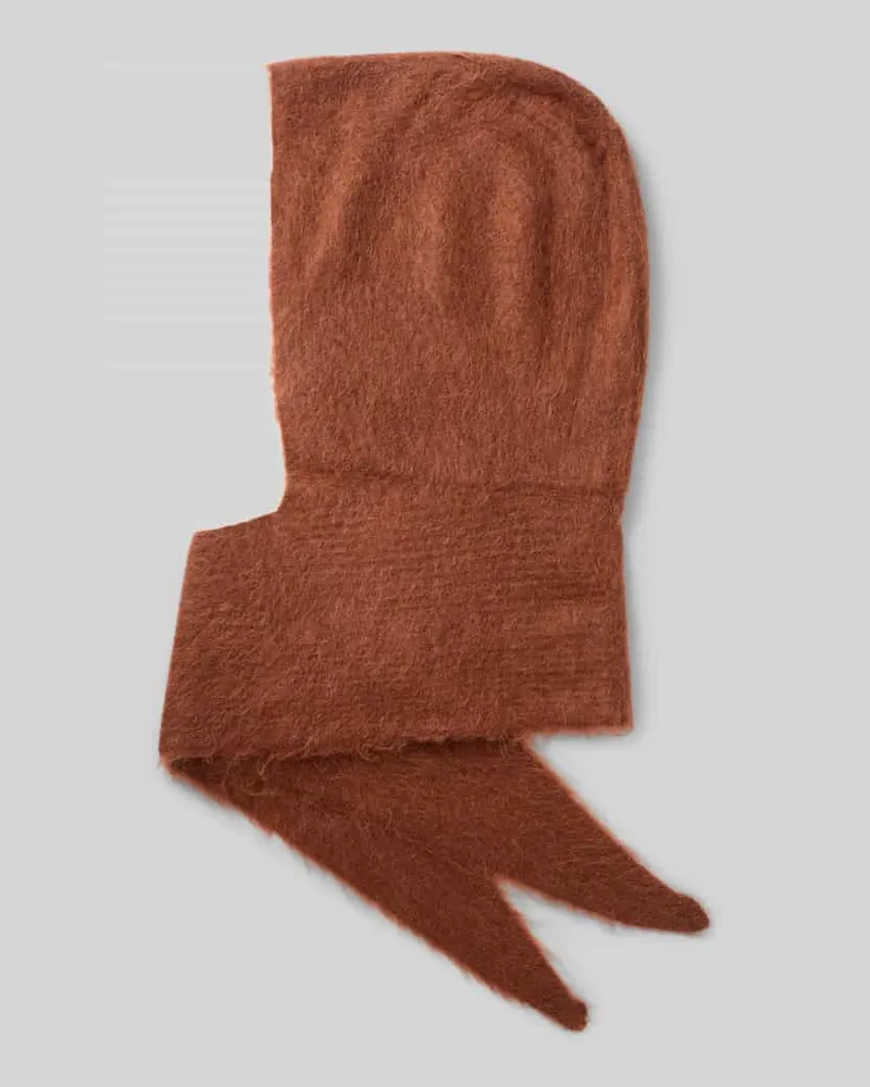 Drykorn Mütze aus Alpaka mit Kapuze Modell 'PELAGONIE Hazel