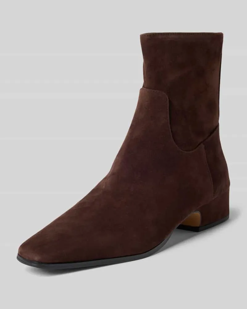 Steve Madden Stiefeletten aus echtem Leder Modell 'Dusty Schoko