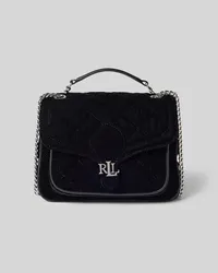 Ralph Lauren Umhängetasche mit Strukturmuster Modell 'BRADLEY Black