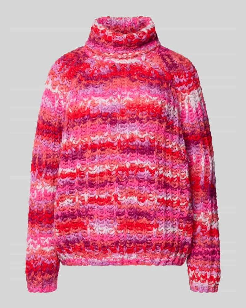 Smith & Soul Rollkragenpullover mit Alpaka-Anteil Hellrot