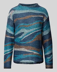 Betty Barclay Strickpullover mit gerippten Abschlüssen Petrol