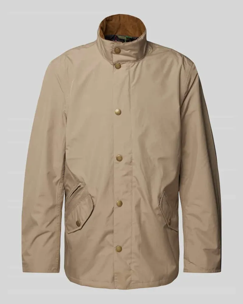 Barbour Jacke mit Pattentaschen Modell 'SPOONBILL Sand