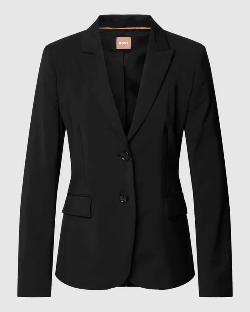 HUGO BOSS Blazer mit Pattentaschen Modell 'Juleah Black