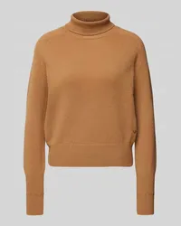 Victoria Beckham Pullover in Rollkragen Camel