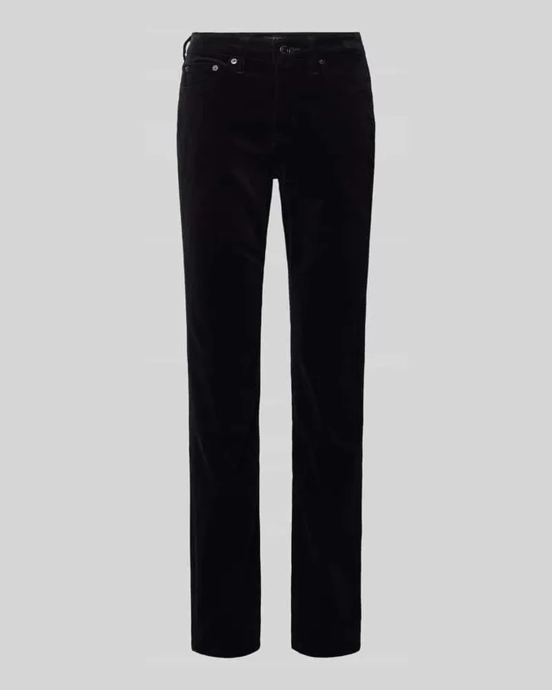 Ralph Lauren Cordhose mit 5-Pocket-Design Black