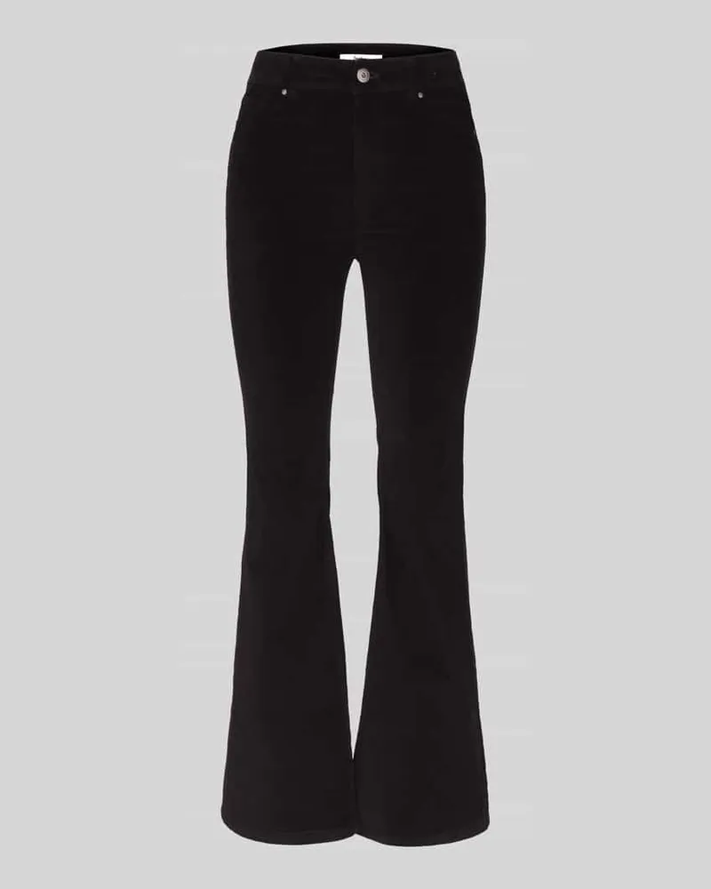 Pepe Jeans Cordhose mit ausgestelltem Bein Black