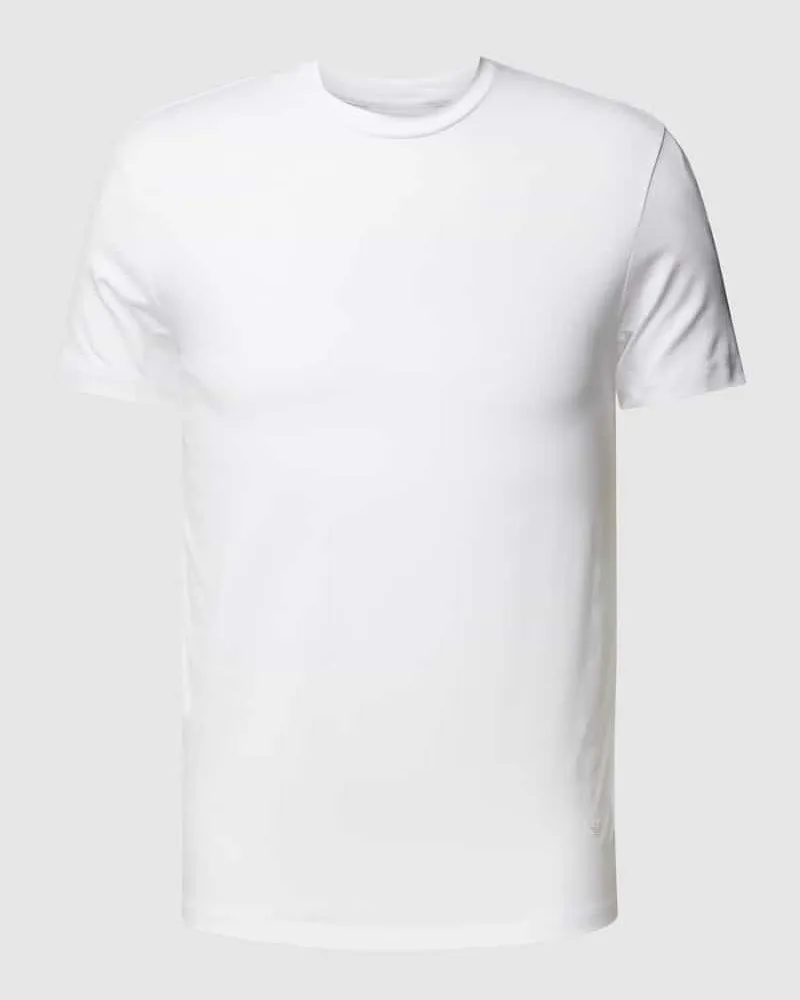 Emporio Armani T-Shirt mit Rundhalsausschnitt Offwhite