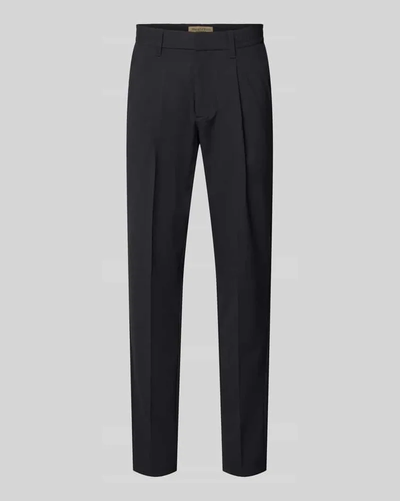 Marc O'Polo Tapered Fit Weite Hose 'MOROT JOGGER' -  × DFB Travel Collection Dunkelblau