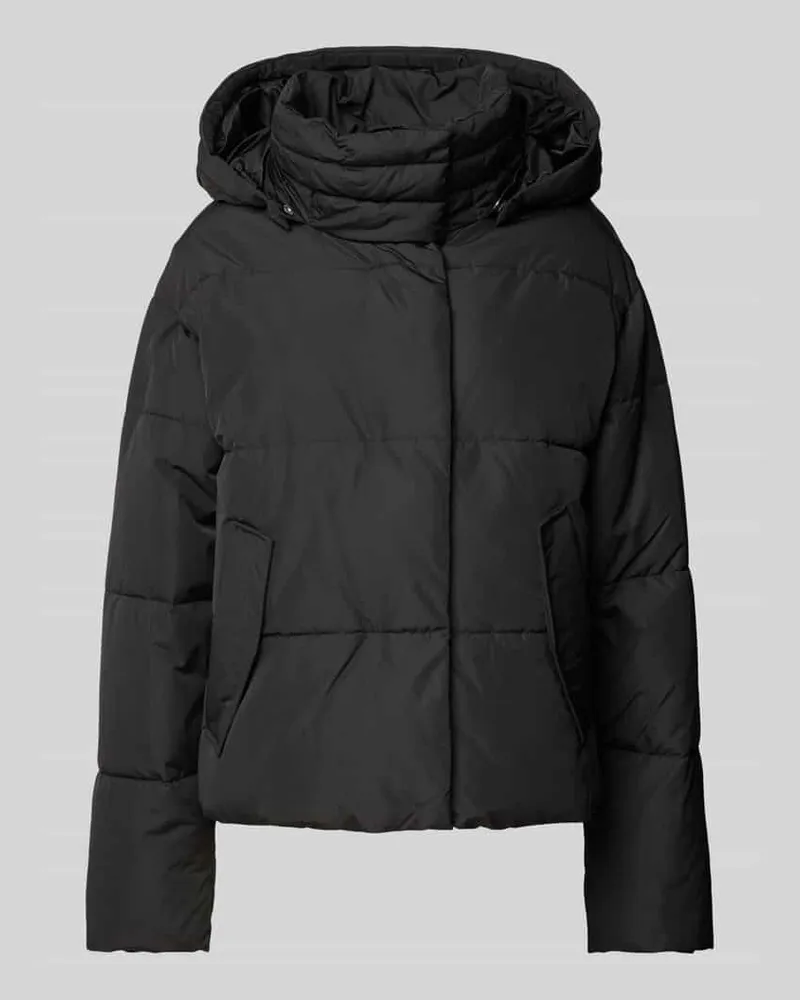 mbyM Steppjacke mit Kapuze Modell 'Mishal Black