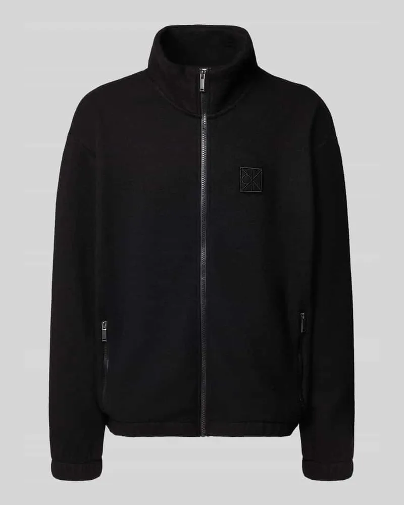 Calvin Klein Jacke mit Reißverschluss Black