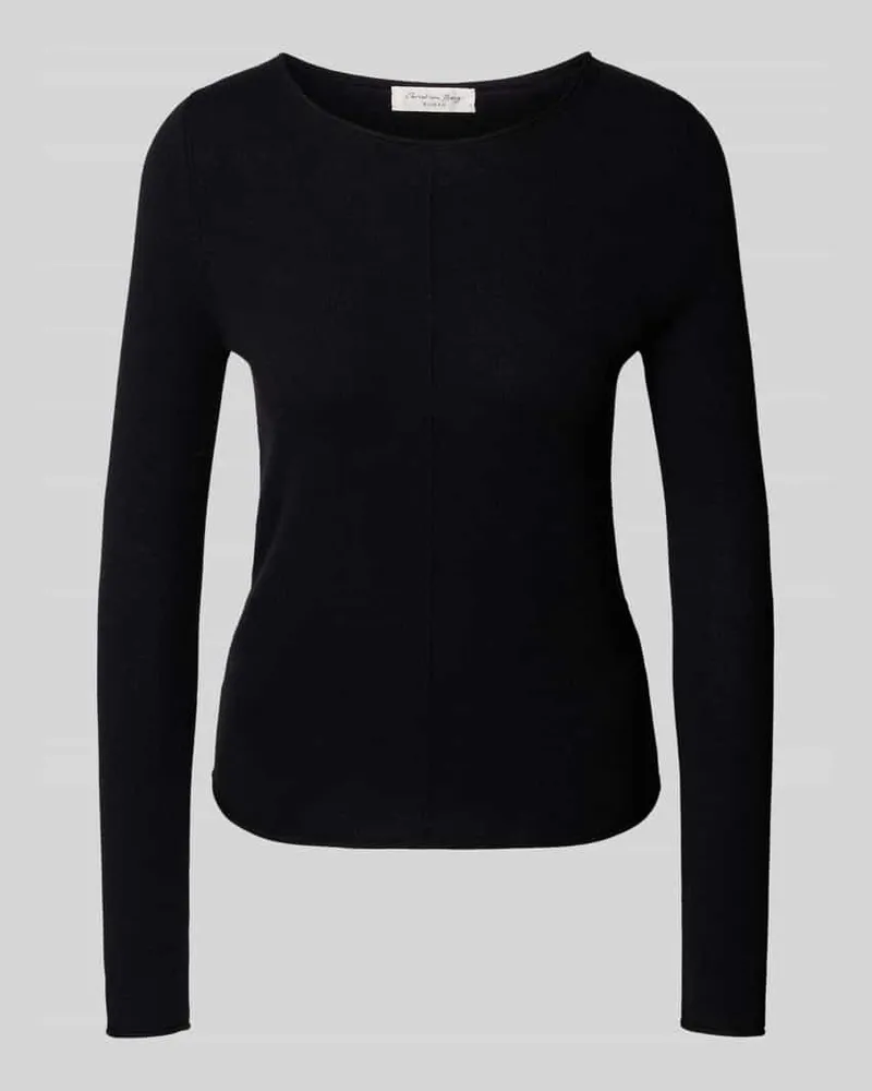 Christian Berg Strickpullover aus reinem Kaschmir Black