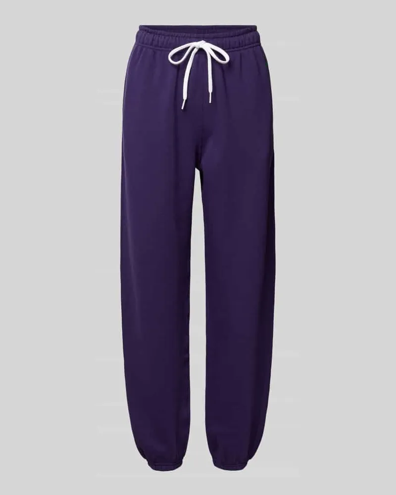 Ralph Lauren Sweatpants mit elastischem Bund Purple
